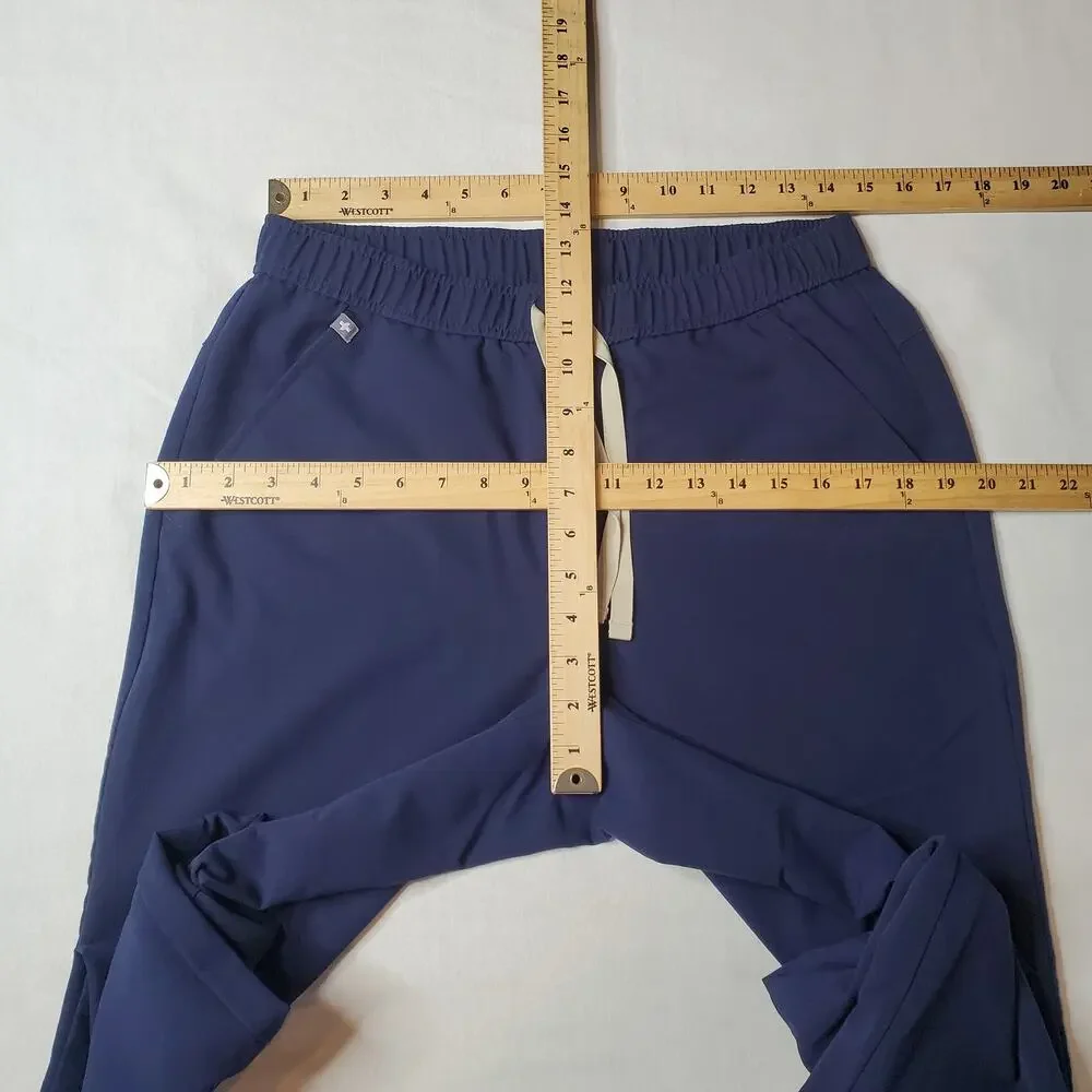 Figs Men's Size M Tansen Jogger Slim-Fit Scrub Pants Blue MXXSW2004S